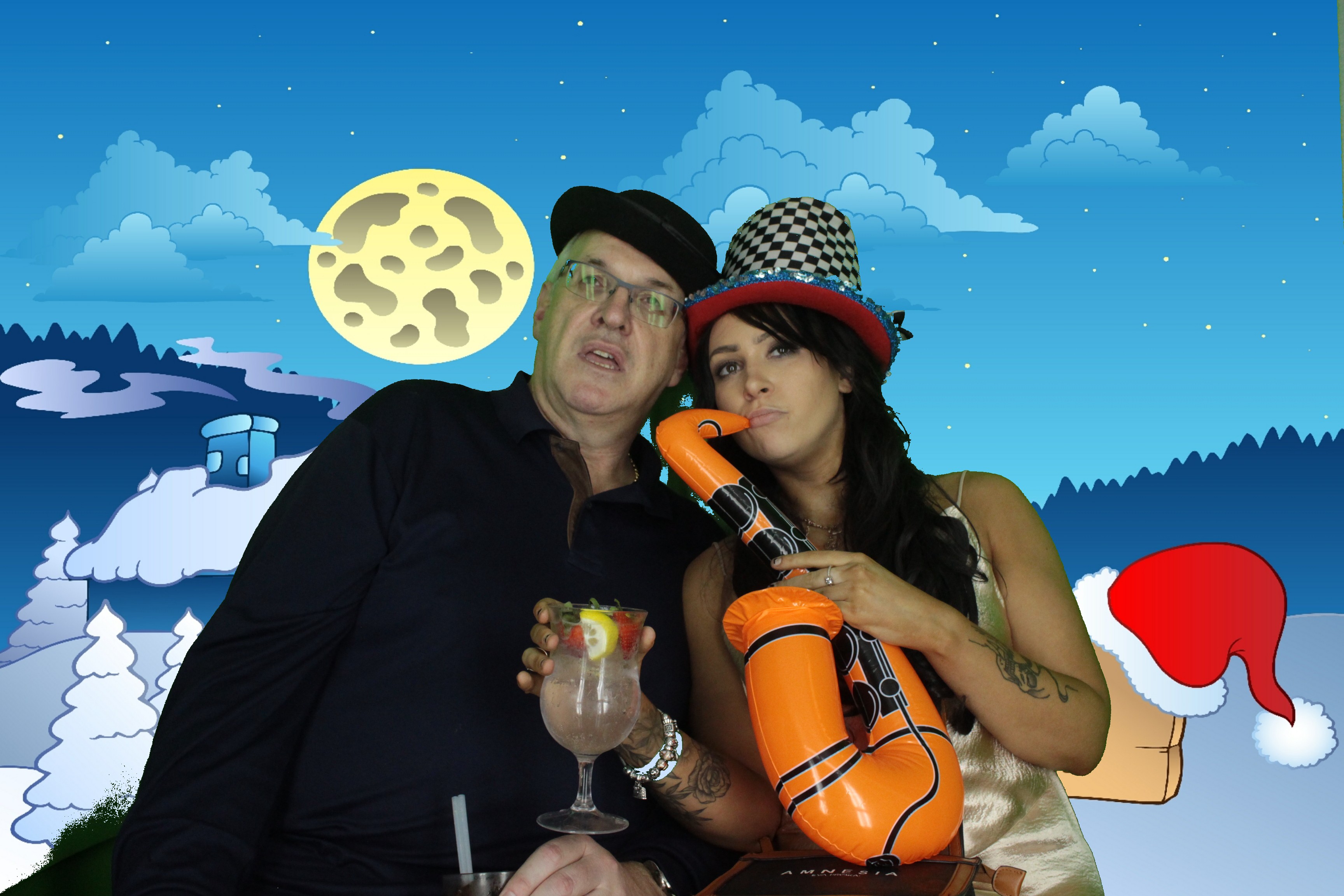 One Line Christmas Party | View more photos from the event at gallery.myphotoboothexperience.co.uk/u/MyPhotoBoothExperienceLtd/One-Line-Christmas-Party